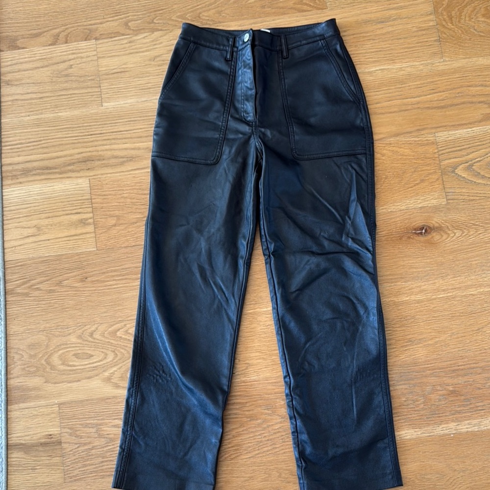 Aritzia Vegan Leather Pants